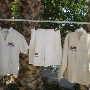 Vintage 1980's Corona Beach Club three piece set